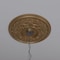 Ekena Millwork Baltimore PVC Ceiling Medallion (Canopies up to 7 3/4"), 19"OD x 3 1/2"ID x 1"P, Bright Coat Gold CMP19BABGL - alternate 7